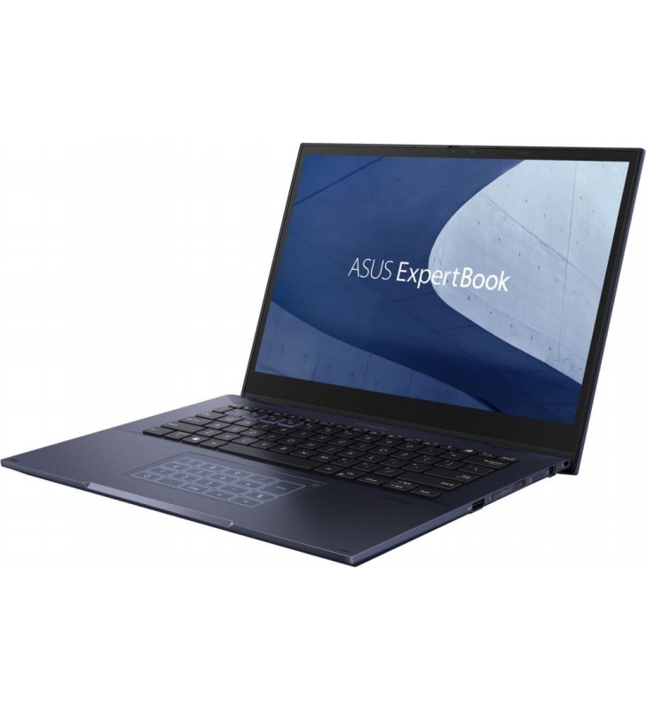 Laptop ASUS ExpertBook B7 Flip B7402FEA, i7-1195G7, 14 inch, Touch, RAM 16GB, SSD 1TB, Intel Iris Xe, Windows 11 Pro, Star Black