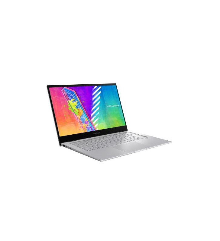 Laptop 2-in-1 ASUS Vivobook Flip 14 TP1401KA-EC022W, 14inch Touch, Intel Pentium Silver N6000, RAM 8GB, SSD 256GB, Intel UHD Graphics, Windows 11 S, Cool Silver