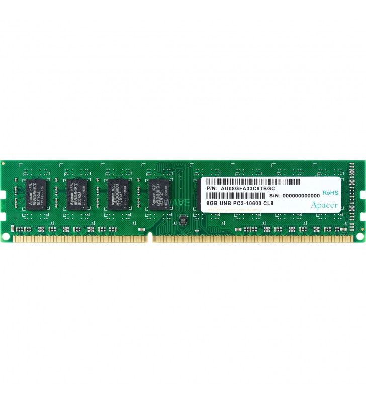 Apacer  DIMM 8GB DDR3-1333, memorie