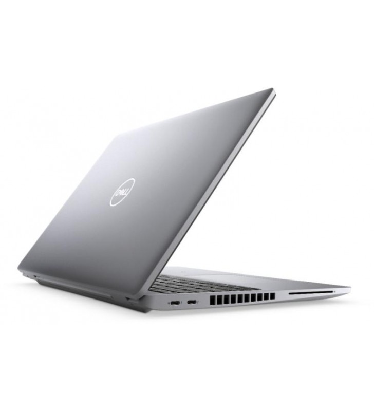 Laptop Dell Latitude 5520 cu procesor Intel Core i5-1135G7, 15.6", Full HD, 8GB, 256GBSSD, Intel Iris Xe Graphics, Windows 10 Pro, Grey