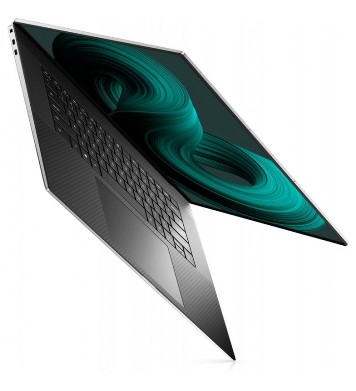 Ultrabook DELL 17'' XPS 17 9710, UHD+ InfinityEdge Touch, Procesor Intel® Core™ i7-11800H (24M Cache, up to 4.60 GHz), 32GB DDR4, 1TB SSD, GeForce RTX 3060 6GB, Win 11 Pro, Platinum Silver, 3Yr BOS