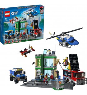 Jucărie de construcție LEGO  60317 City Bank Heist Chase
