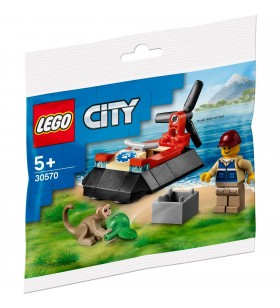 LEGO  30570 City Jucărie de construcție Hovercraft pentru salvarea animalelor