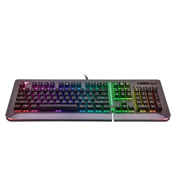 Tastatură pentru jocuri Thermaltake  TT Level 20 RGB Cherry Silver Switch