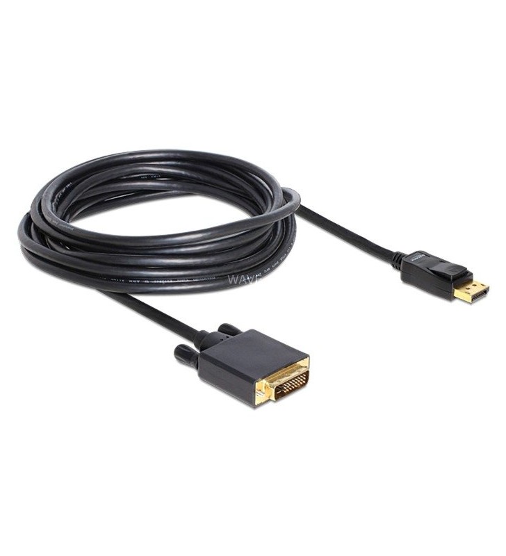 Cablu adaptor DeLOCK  DisplayPort 1.1 male - DVI 24+1 male