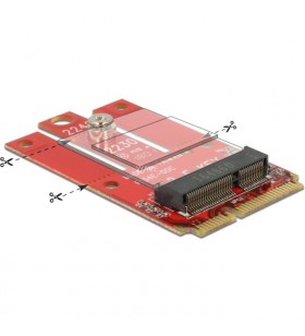 Adaptor DeLOCK  Mini PCIe - M.2 Key E Slot