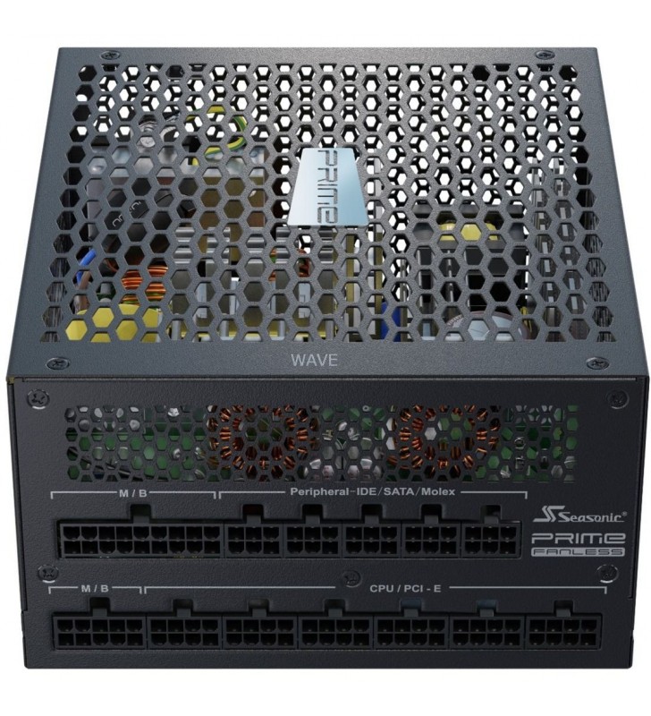 Seasonic  PRIME FANLESS TX-700 700W, sursa PC (negru, 4x PCIe, management cablu, 700 wați)