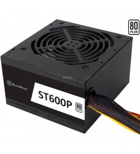 SilverStone  SST-ST600P 600W, sursă de alimentare pentru computer (negru, 2x PCIe, 600 wați)