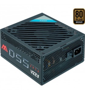 AZZA  PSAZ-550W 550W, sursa PC (negru, 2x PCIe, 550 wați)
