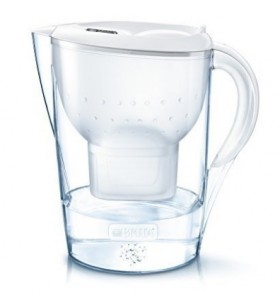 Brita fill&enjoy Marella XL Cană de apă cu filtru 3,5 L Transparente, Alb