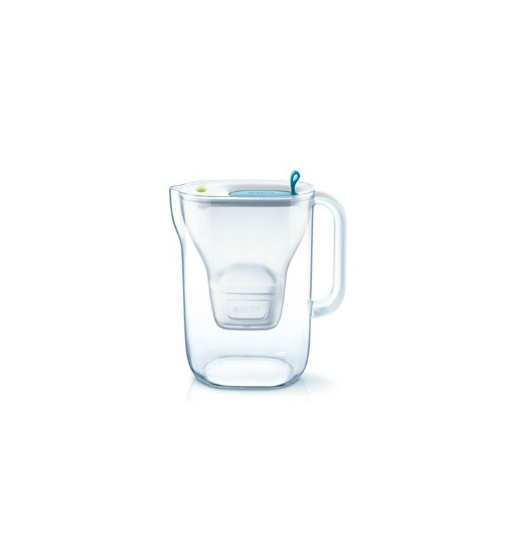 Brita fill&enjoy Style Cană de apă cu filtru 2,4 L Albastru, Transparente, Alb