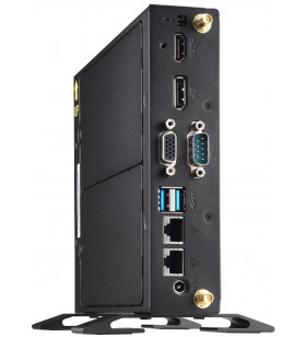 Shuttle XPС slim DS10U Dimensiune carcasă PC 1.3L Negru Intel SoC BGA 1528 4205U 1,8 GHz
