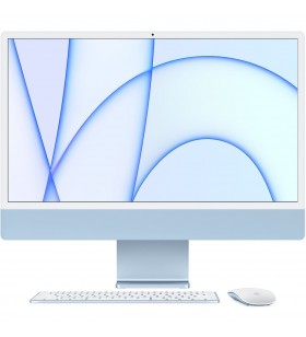 Apple  iMac 24" M1 8-Core cu ecran Retina 4.5K, sistem MAC (albastru/albastru deschis, macOS Big Sur, germană)