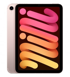 Apple  iPad mini 64GB, tabletă PC (roz, 5G, Gen 6 / 2021)