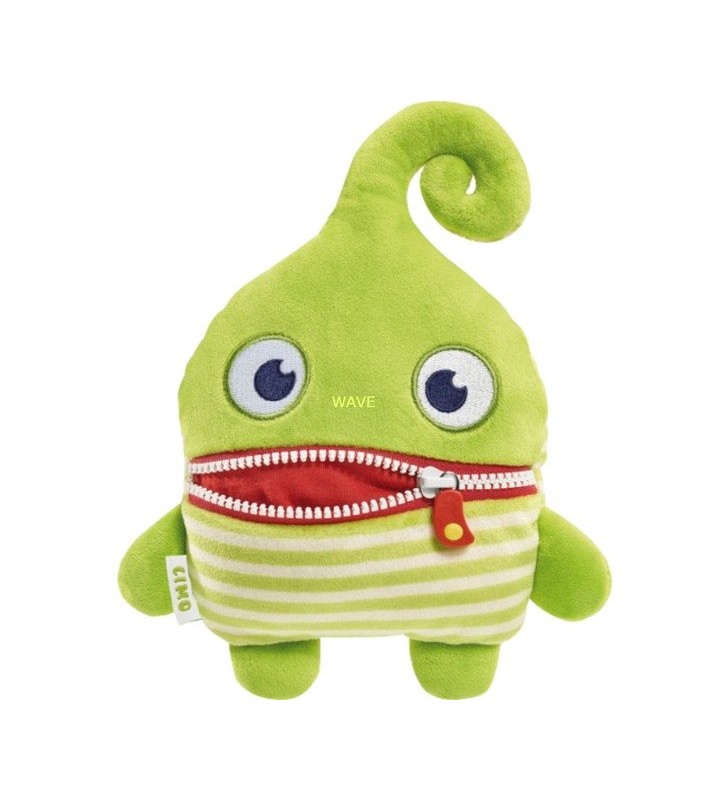Schmidt Spiele  Worry Eater Limuzina, jucărie de pluș (verde deschis/crem, 22 cm)