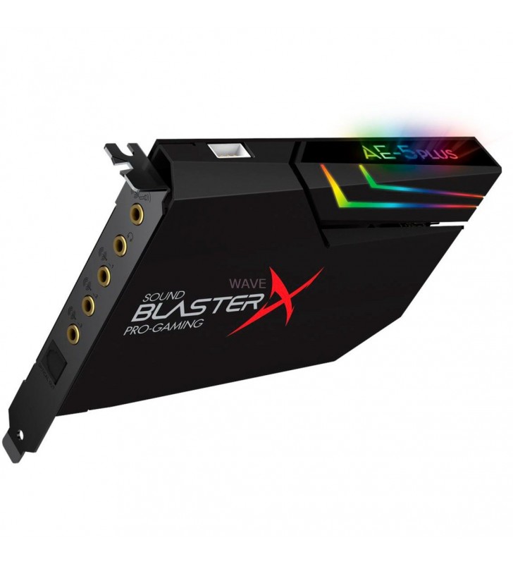 Creative  Sound BlasterX AE-5 Plus, placă de sunet (negru)
