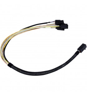 Cablu adaptor Broadcom  CBL-SFF8643 4x SATA - 1x mSAS (60 cm)
