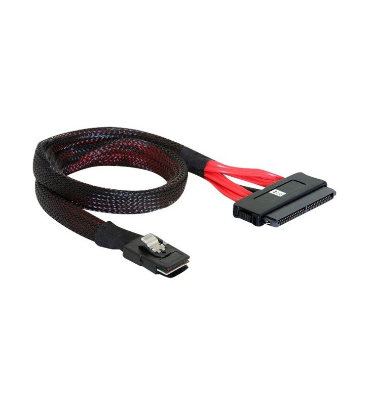 Cablu adaptor DeLOCK  Mini SAS SFF-8087 - SAS SFF-8484 (50 cm)