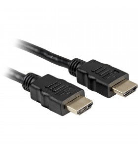 Cablu HDMI de mare viteză Sharkoon cu Ethernet (negru, 2 metri)