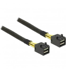 Cablu DeLOCK  Mini SAS HD SFF-8643 - Mini SAS HD SFF-8643 (negru, 50 cm)