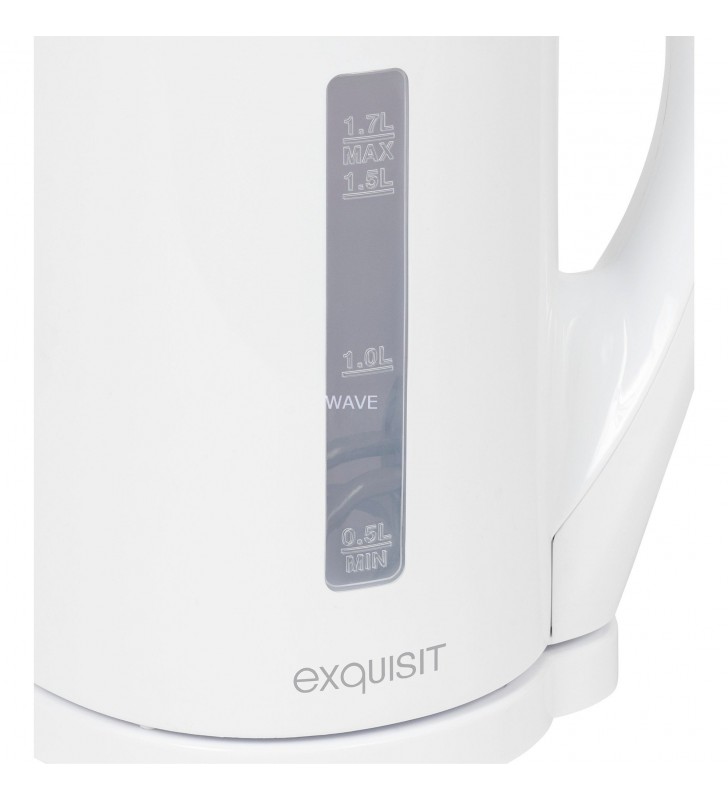 Exquisit  WK3101, ceainic (alb, 1,7 litri)