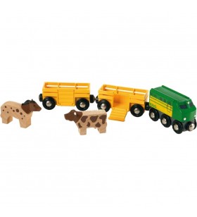 Vehicul de jucărie BRIO  World Farm Train