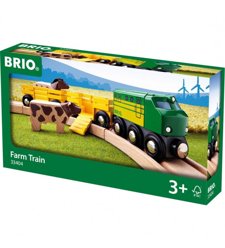 Vehicul de jucărie BRIO  World Farm Train