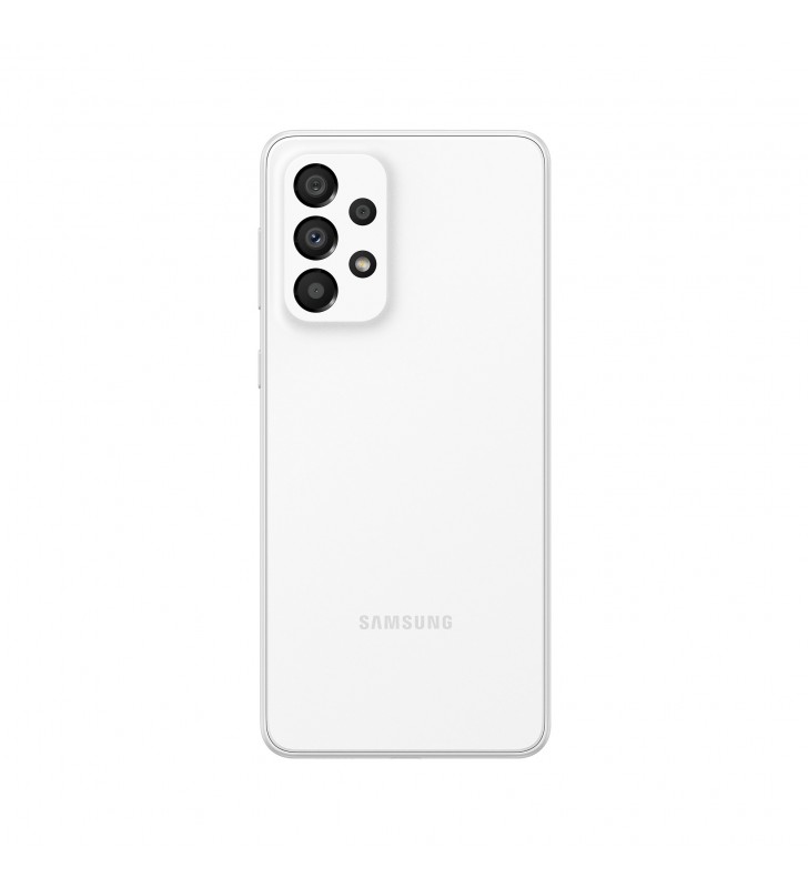 Samsung Galaxy A33 5G SM-A336B 16,3 cm (6.4") Dual SIM hibrid Android 12 USB tip-C 6 Giga Bites 128 Giga Bites 5000 mAh Alb