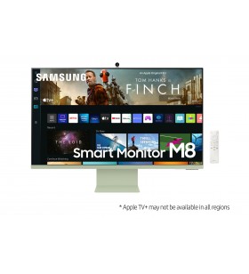 Samsung S32BM80GUU 81,3 cm (32") 4K Ultra HD Smart TV Wi-Fi Verde, Alb