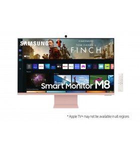 Samsung S32BM80PUU 81,3 cm (32") 4K Ultra HD Smart TV Wi-Fi Roz, Alb