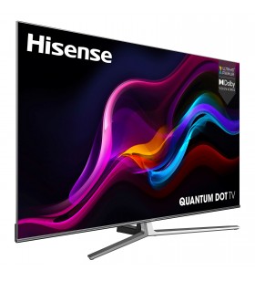 Televizor LED Smart HISENSE 55U8GQ, 4K Ultra HD, 139 cm, Clasa G, Argintiu