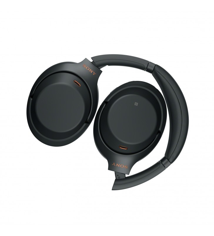 Sony WH-1000XM3 Căști Prin cablu & Wireless Bandă de fixare pe cap Apeluri/Muzică Bluetooth Negru