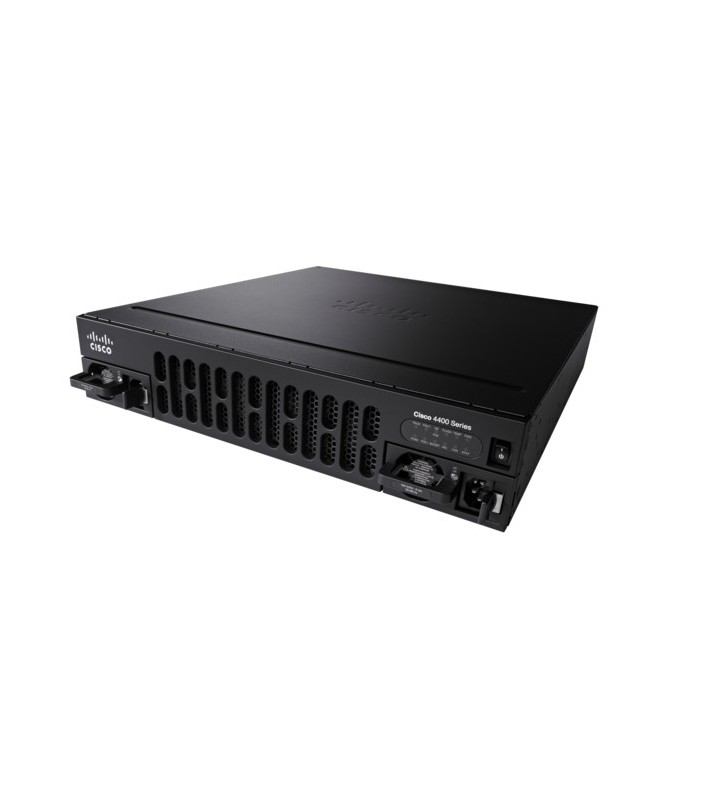 Cisco ISR 4451 router cu fir Gigabit Ethernet Negru