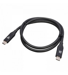 V7 V7USB4-80CM cabluri USB 0,8 m USB C Negru