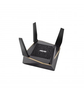 ASUS RT-AX92U router wireless Gigabit Ethernet Tri-band (2.4 GHz / 5 GHz / 5 GHz) 4G Negru