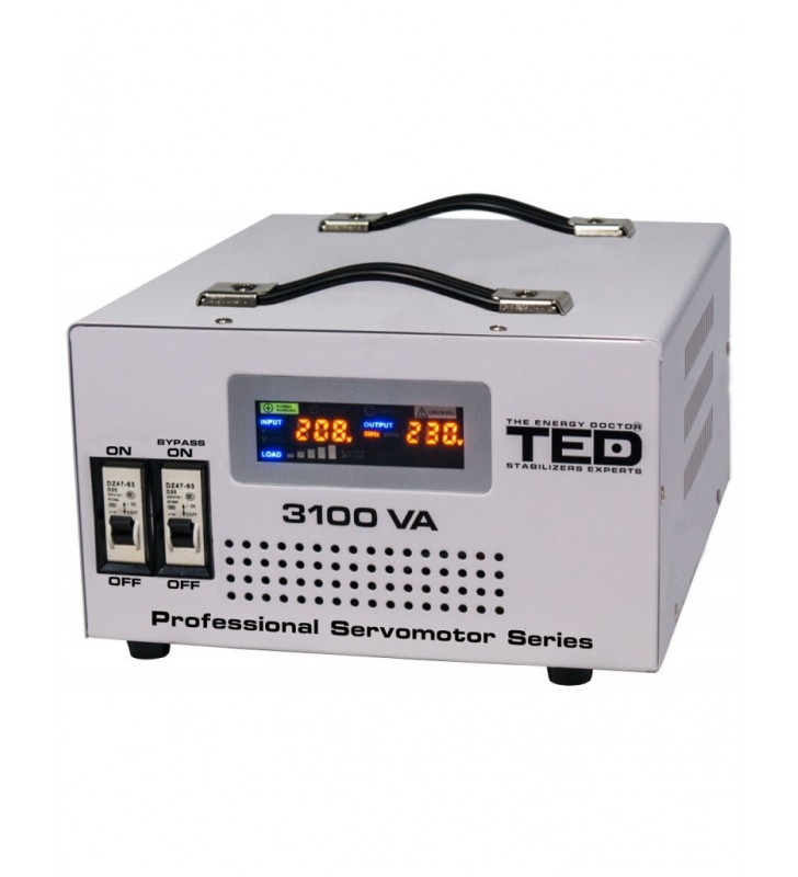 Stabilizator retea maxim 3100VA-SVC cu servomotor TED3100SVC TED Electric