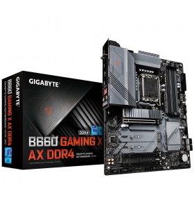 Gigabyte B660 GAMING X AX DDR4 plăci de bază Intel B660 LGA 1700 ATX