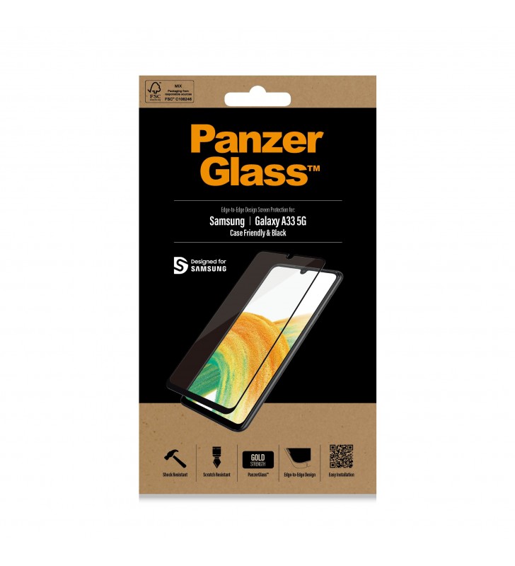 PanzerGlass 7291 folie protecție telefon mobil Protecție ecran transparentă Samsung 1 buc.