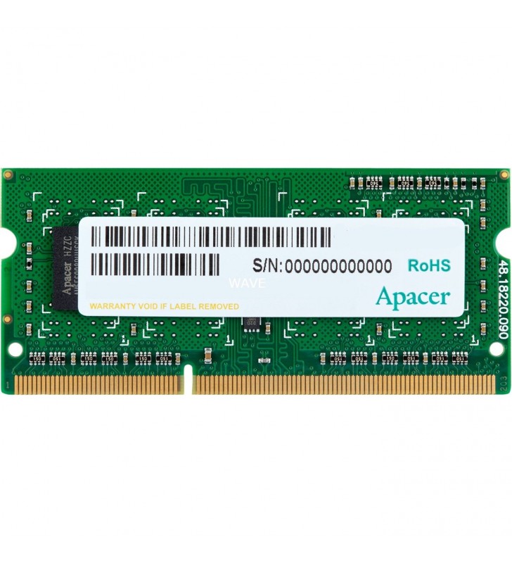 Memorie Apacer  SO-DIMM 4GB DDR3-1333 (AS04GFA33C9QBGC)