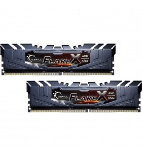 Kit de memorie G.Skill  DIMM 32GB DDR4-3200 (F4-3200C14D-32GFX, FlareX)