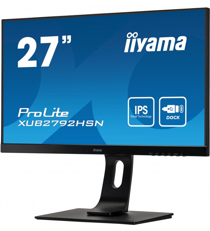 iiyama ProLite XUB2792HSN-B1 monitoare LCD 68,6 cm (27") 1920 x 1080 Pixel Full HD LED Negru
