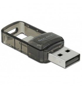 Adaptor Bluetooth 4.0 DeLOCK  USB 2.0 Adaptor Bluetooth USB 2 în 1 tip C sau tip A