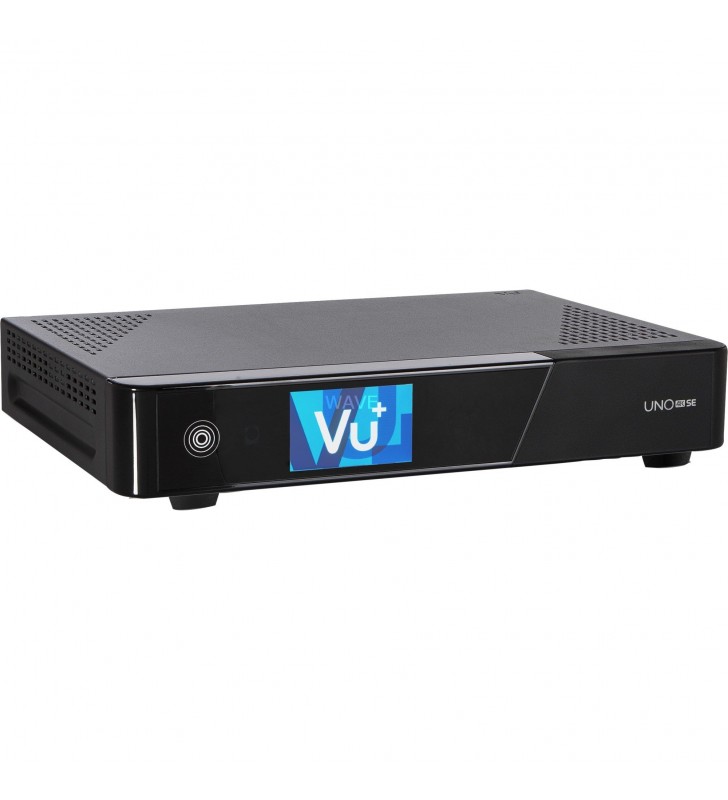 VU+  UNO 4K SE, receptor satelit (negru, DVB-S2, FBC, 4K)