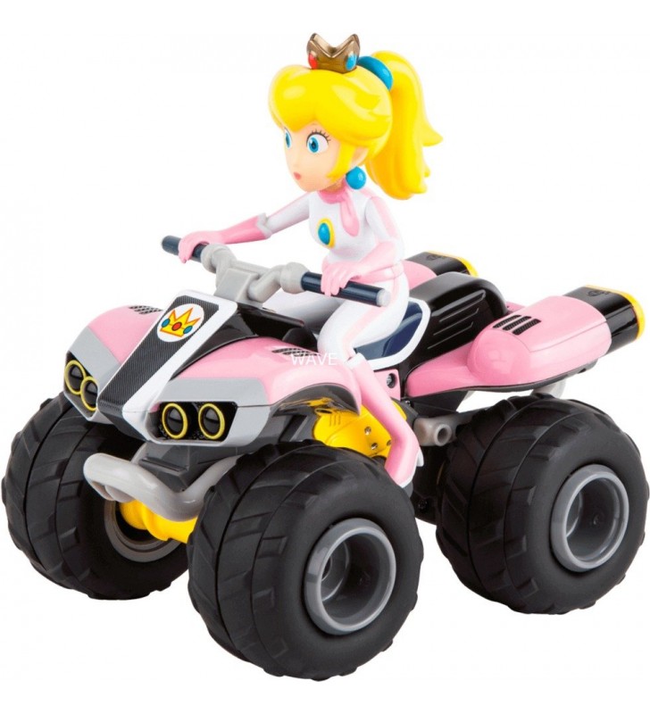 Carrera  RC Mario Kart Peach - ATV (roz/negru, 1:20)