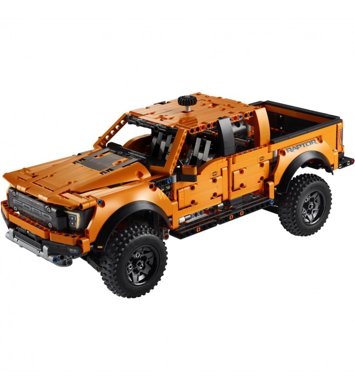 Jucărie de construcție LEGO  42126 Technic Ford F-150 Raptor (Camion pick-up, Mașină pentru adulți, Model exclusiv de colecție, Idee de cadou)