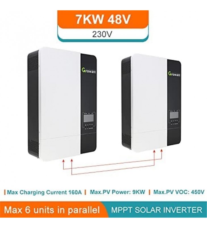 Invertor GROWATT 3.5kW SPF 3500 TL-ES 1PH off-grid