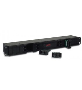19" CHASSIS, 1U, 24 CHANNELS, FOR REPLACEABLE DATA LINE SURGE PROTECTION