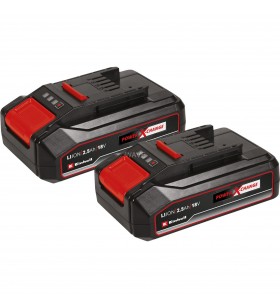 Einhell  2x 18V 2.5Ah PXC Twinpack CB, baterie (negru/rosu, 2 bucati)
