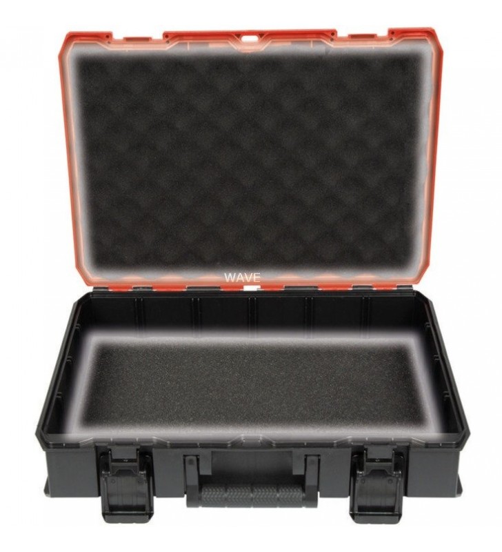 Carcasă de sistem Einhell  E-Case SF spumă, cutie de scule (negru/rosu, cu 2 insertii de spuma)