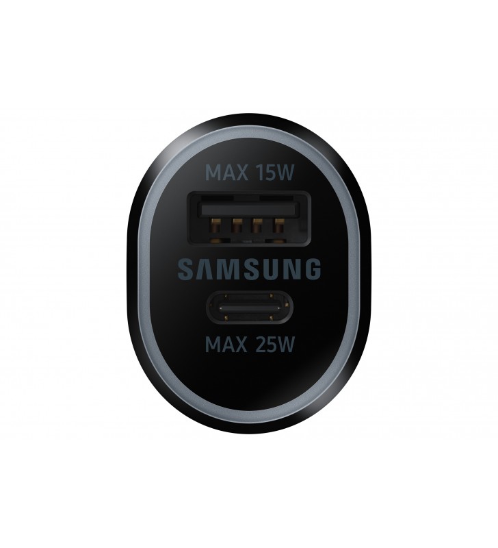 Incarcator auto Samsung EP-L4020NBEGEU, 2 x USB, Fast Charging 40W (Negru)